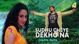 Sudhu Cheye Dekho Na  Chaoya Paoya  Bengali Movie Song  Udit Narayan [upl. by Ydnirb]