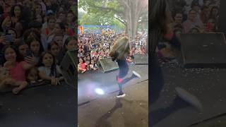 Carolina Ferreira canta Uni Duni Tê no show shorts shortsyoutube [upl. by Odrareve]