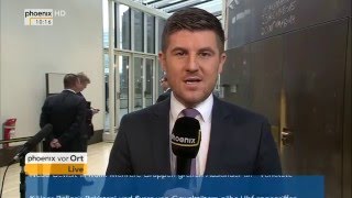 Landtag NRW InnenausschussSitzung zu Übergriffen in Köln  Marlon Herrmann berichtet am 11012016 [upl. by Yrehcaz]