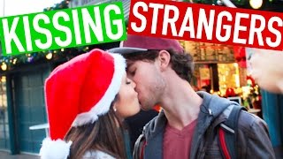 GUY vs GIRL Mistletoe Kissing Challenge [upl. by Sladen]