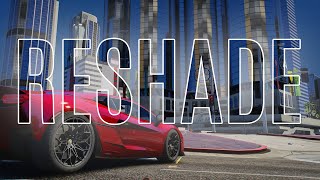 Como instalar RESHADE en GTA 5  SOLUCIÓN RESHADE NO ABRE  GTA V MODS [upl. by Atinra]