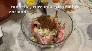 Comment faire un lapin aux pruneaux en tajine [upl. by Malinowski]