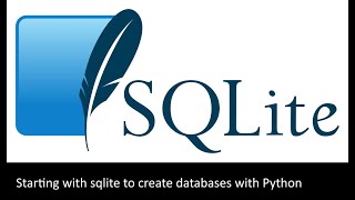 How to create a Database with sqlite3 and Python  Part 1 [upl. by Shepherd503]