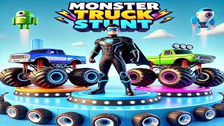 Car Games Monster Truck Stunt  Part 6  Monster Truck Racing  Android Gameplay  monstertruck [upl. by Anelys]