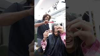 hairstyle shanuzzsalon hair haircuttingstyle reels salon haircare hairtransformation shanuz [upl. by Chavez]