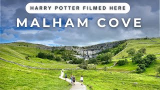 Malham Cove Where Harry Potter Was Filmed  Malham Cove Waterfall amp Circular Walk  Yorkshire Dales [upl. by Marella65]