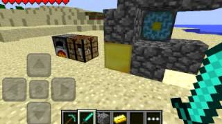 Minecraft Pocket edition 050 Nether Reactordownload link [upl. by Herod]