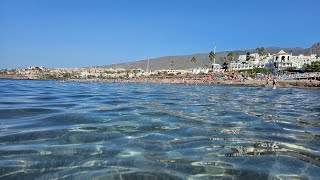 Playa de Torviscas Christmas Day 2023 Tenerife [upl. by Camroc226]