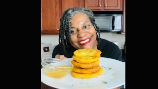 Only 4 ingredients The most popular Old School dish EVER Hot Water Cornbread [upl. by Eladnar300]