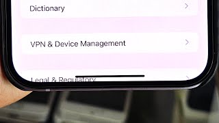 HOW TO INSTALL iPHONE PROFILE AND DEVICE MANAGEMENT [upl. by Ullman]