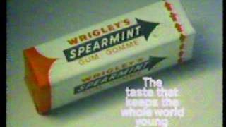 Wrigleys Spearmint Gum 1978 [upl. by Ky]