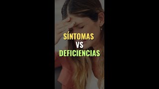 SINTOMAS VS DEFICIENCIAS 😮✍️💯✔️ [upl. by Gaeta153]