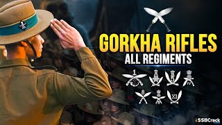 All Regiments of Gorkha Rifles [upl. by Abra821]