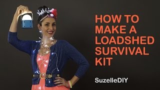 How to Make a Loadshedding Survival Kit [upl. by Sldney]