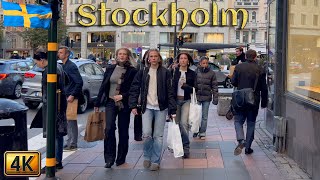 Sweden Stockholm and Stockholmers  4K Walk [upl. by Eitsym]