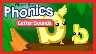 Meet the Phonics Letter Sounds  b [upl. by Erleena]