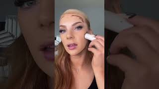 This look is stunning beforeandaftermakeup makeuptutorial makeuptips transformation glowup mua [upl. by Neelra552]