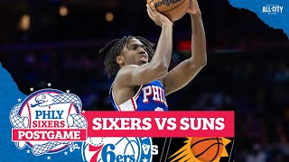 Tobias Harris Kelly Oubre propel Sixers to fourth straight win Sixers Suns Postgame Show [upl. by Burleigh870]