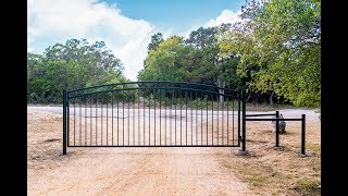 Building a 15 Metal Property Gate [upl. by Alexandro]