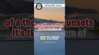 Paint My Love Chorus by MLTR karaoke conesstudio shorts karaokesongs music Acoustic [upl. by Ennaus]