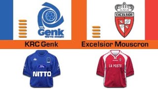 FIFA 2003  Jupiler League  KRC Genk vs Excelsior Mouscron R1 [upl. by Ashlan]