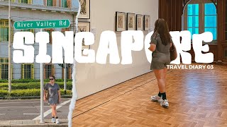 SINGAPORE Travel Diary EP 04 Last full day in SG ♡ National Gallery CHIJMES CapitaSpring amp more [upl. by Llyrad358]