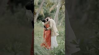 Kerala Wedding  Couple Kissing Shoot 2024 shorts wedding [upl. by Annaert]