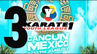 DAY 1  TATAMI 3  YOUTH LEAGUE CANCUN MEXICO 2024 [upl. by Sisco]