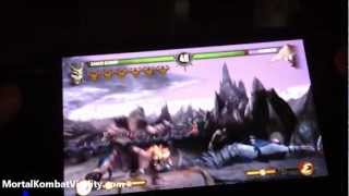 Playing as Shao Kahn in Mortal Kombat Vita HD [upl. by Lederer]