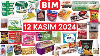 RESMİ KATALOGDAN ✅  BİM 12 KASIM 2024  GIDA KAHVALTILIK İNDİRİMLERİ  BİM AKTÜEL ÜRÜNLERİ [upl. by Otte880]