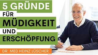 Die 5 häufigsten Gründe für Müdigkeit und Erschöpfung [upl. by Deth]