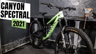 UNBOXING Canyon Spectral 2021 mit 29 Zoll amp erste Testfahrt  Mein neues Enduro Bike  Fabio Schäfer [upl. by Lyrad]