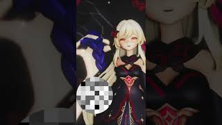 【GenshinMMD】Ei amp Lumine Simple Dimple genshinimpact mmd shorts ayaka raidenshogun [upl. by Adnwahsat]