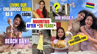 Im Mauritian😍 Home after 20 YEARS🥺 Mauritius Vlog 1 [upl. by Doomham]