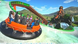 VOLCANO RAPIDS  PLANET COASTER 17 [upl. by Aimar161]