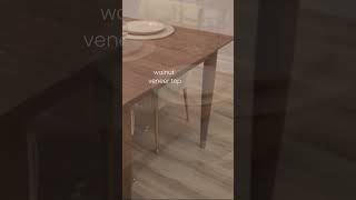 The Como Walnut Dining Table [upl. by Imojean817]