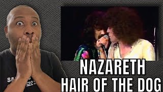 First Time Hearing  Nazareth  Hair Of The Dog Reaction [upl. by Nnaillij400]