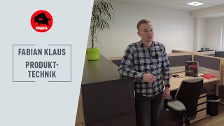 PREFA Mitarbeiter im Fokus Fabian Klaus  Produkttechnik AT [upl. by Loria]