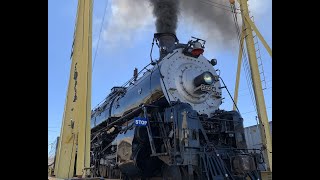 ATampSF Locomotive 2926  Steam Up Test Before Her First Short Excursion May 6th [upl. by Addis]