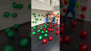 Balloon Popping Challenge Race game Shorts [upl. by Sander]