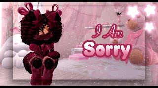 I Am Sorry [upl. by Aicetel]