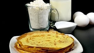 Como hacer crepas saladas en casa [upl. by Ayor]