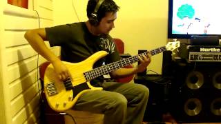 In The Presence Of Enemies Pt2 Dream Theater Bass Cover [upl. by Malley]