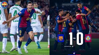 Barcelona 1  0 Getafe HardFought Victory [upl. by Alwin]