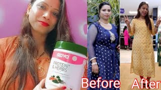 weight loss challenge for myself 2 Month protein oziva [upl. by Lathrope]