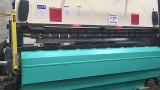 Promecam press brake operation [upl. by Yebot]