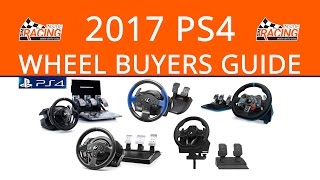 2017 PlayStation 4 Steering Wheel Buyers Guide [upl. by Nnawtna149]