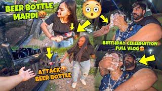 Beer Bottle Attack🤬 on my New Thar  Birthday Celebration Full Vlog😍 Preparation for Ladakh Ride [upl. by Aikas]