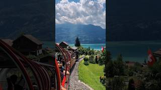 Brienz Rothorn Train  Interlaken  Switzerland  Travel Dairies  youtubeshorts swissalps [upl. by Nehemiah186]