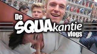 CHAOS IN ANTWERPEN  SQUAkantie vlog 4 [upl. by Eseer]